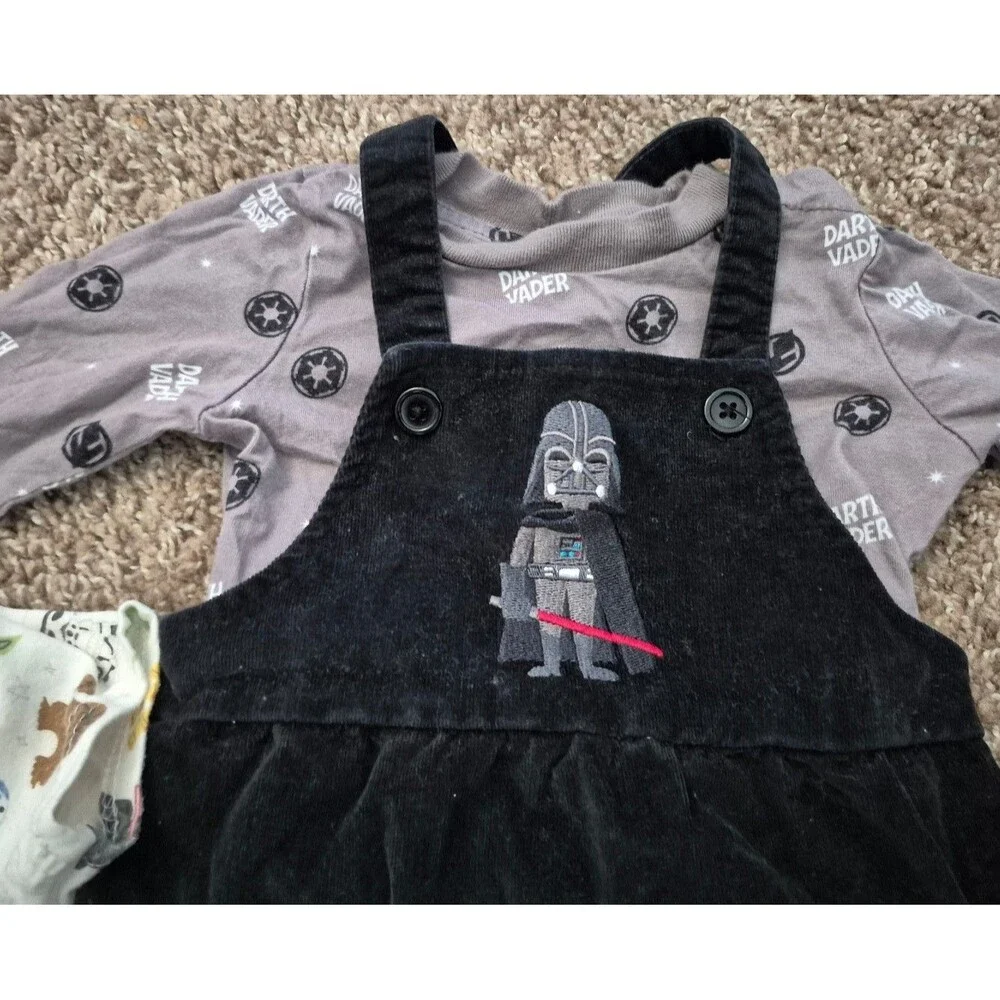 Starwars 3 piece bundle size 6-9 months